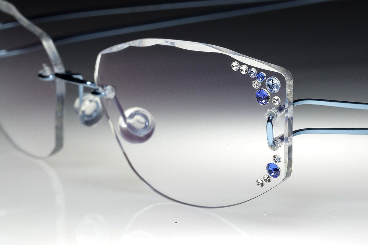 ultralight frameless glasses