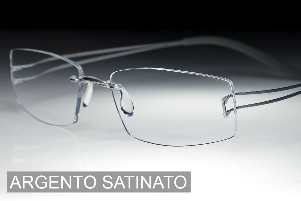 occhiali senza montatura