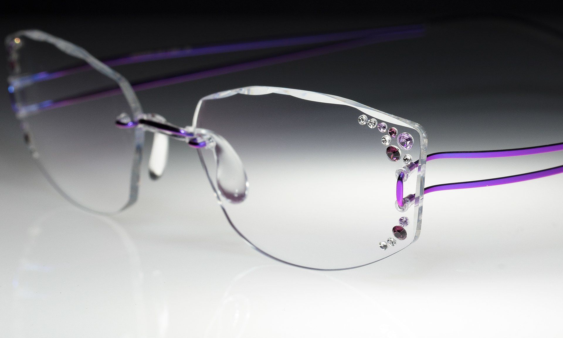 screwless rimless frame