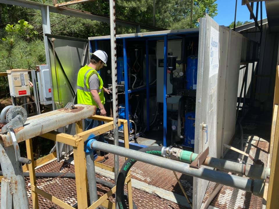 ACL Working on Commercial HVAC Unit