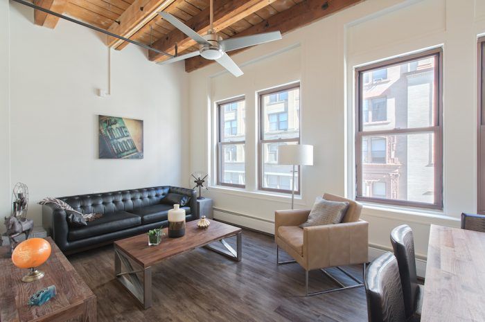 SilverBrick Lofts Living Room