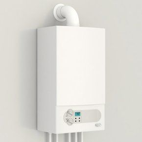 Installed boiler