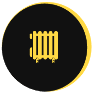 Heater grid icon