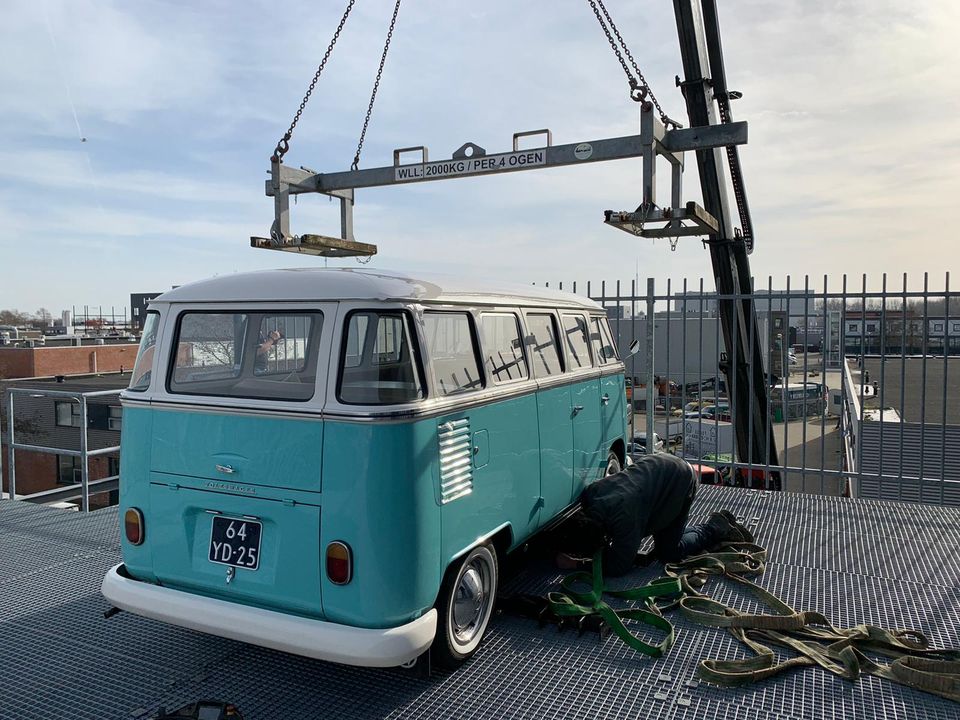Volkswagenbus, Volkswagentrouwbus, trouwvervoer, huren, VWT1