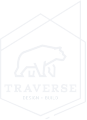 Company logo of a bear traversing