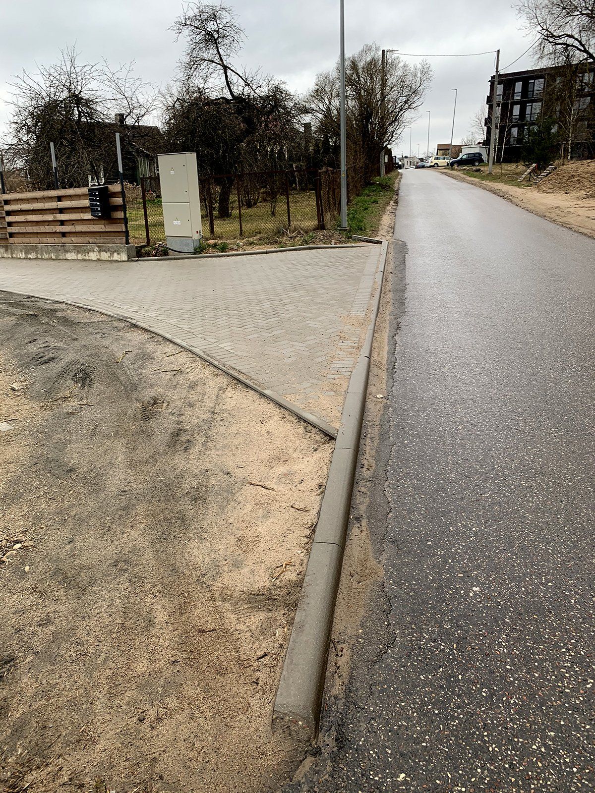 trinkelių klojimas