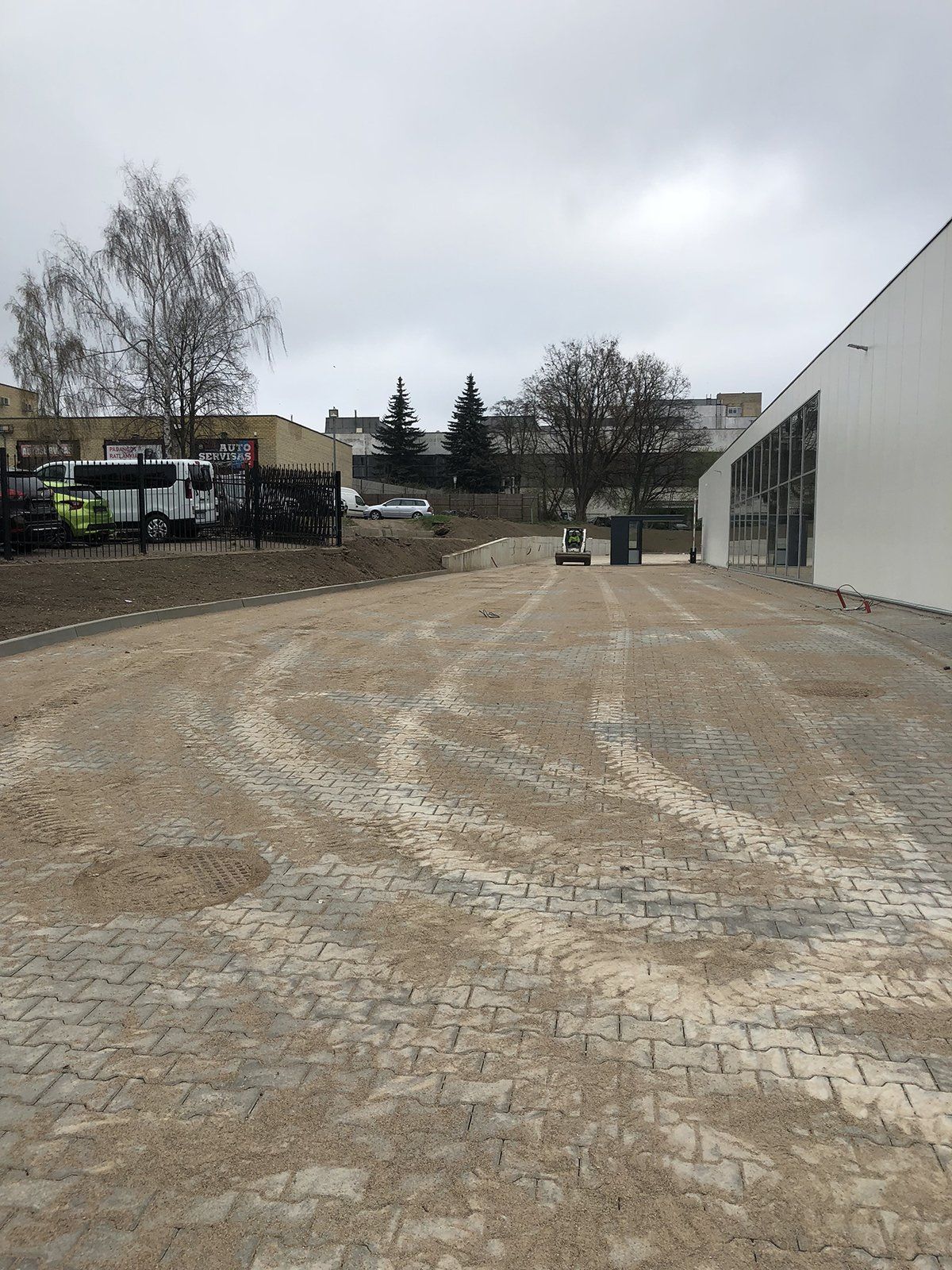 trinkelių klojimas
