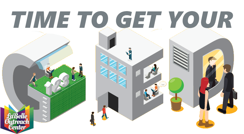 Time to get your GED Graphic