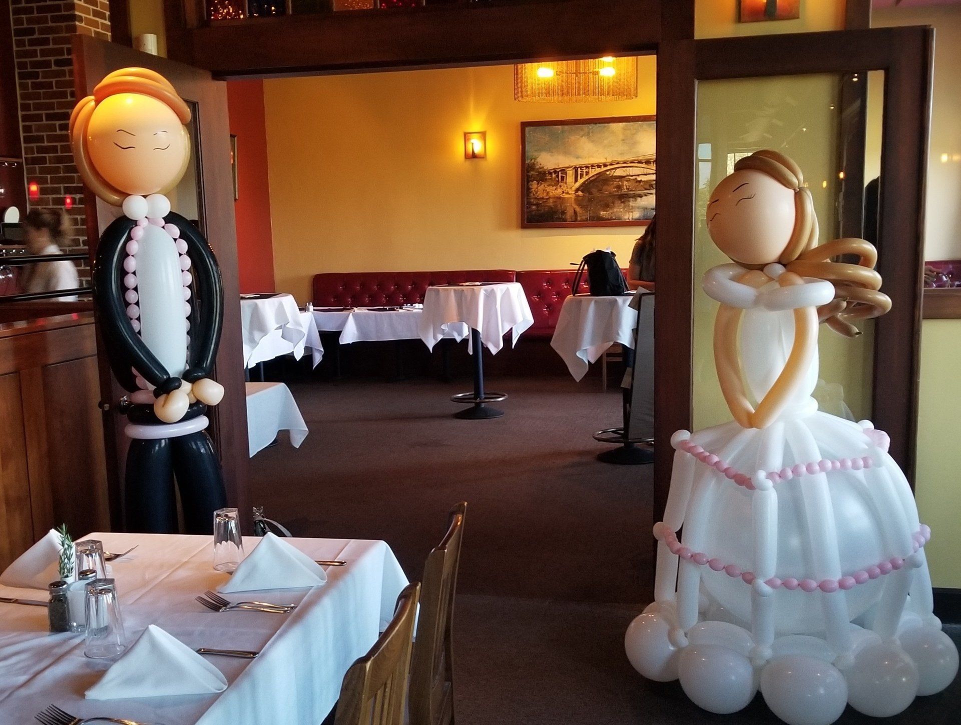 Bride and Groom Balloons