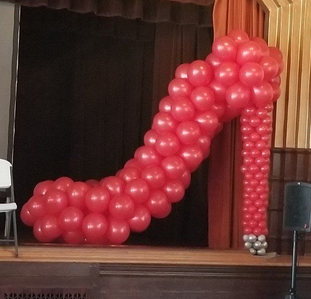 High Heal Shoe Balloons