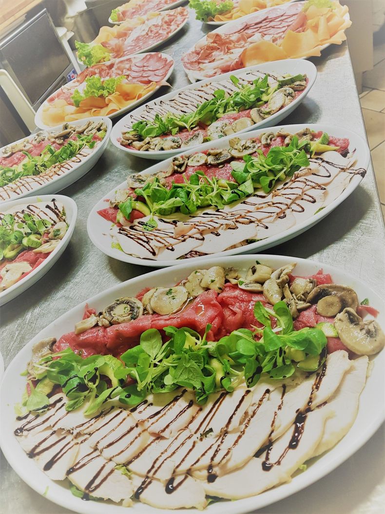 tagliere di salumi e formaggi