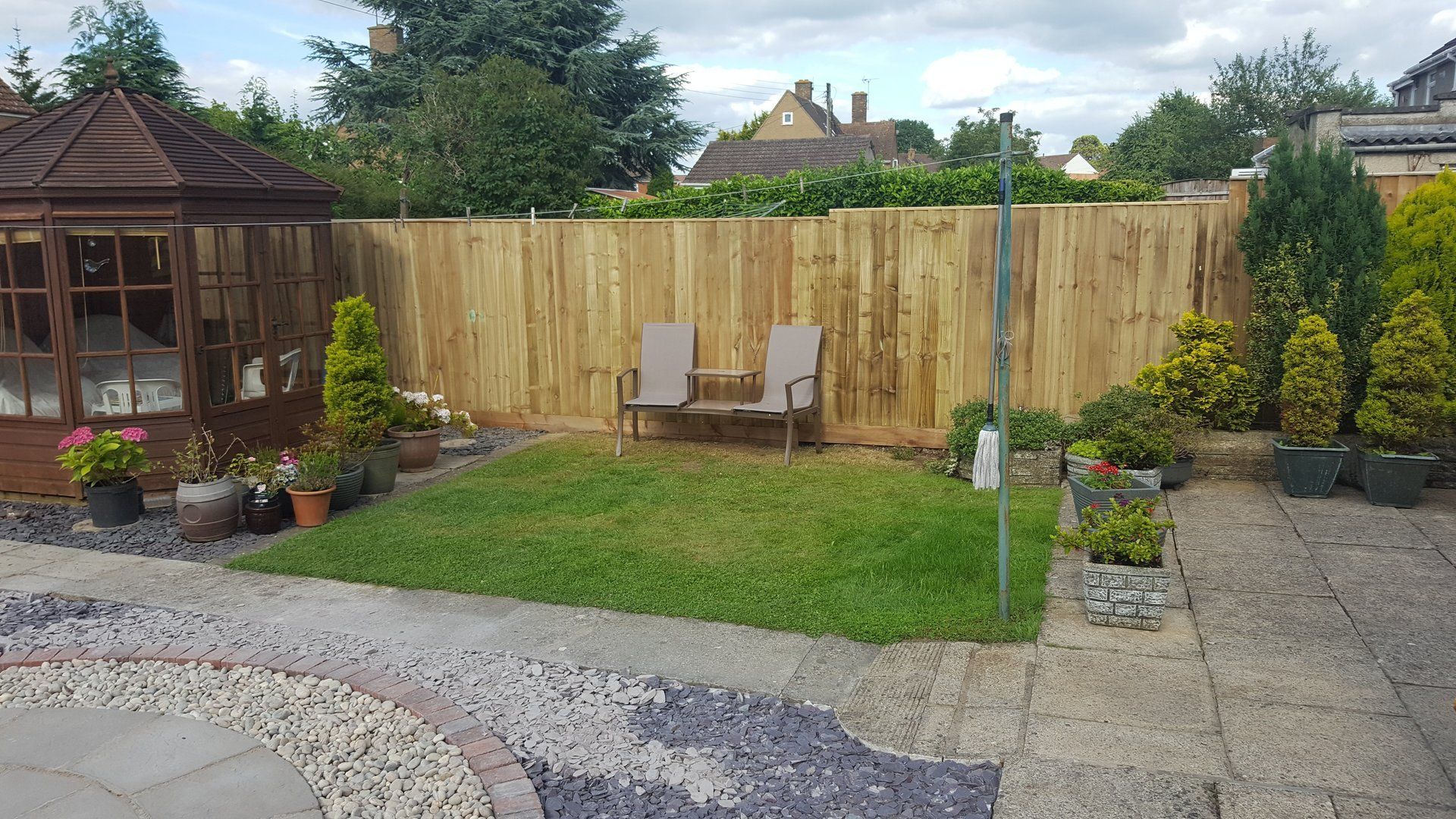 after garden services