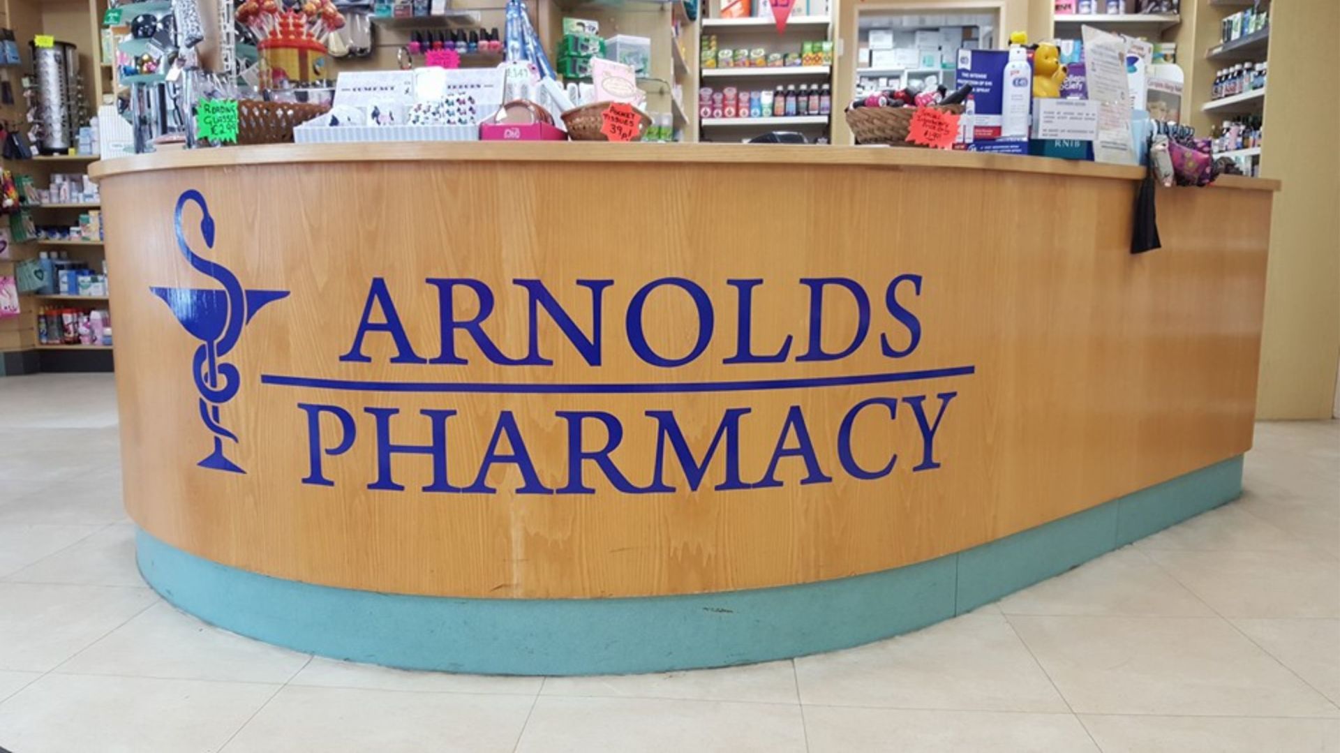 Arnolds Pharmecy in Westward Ho! Uk