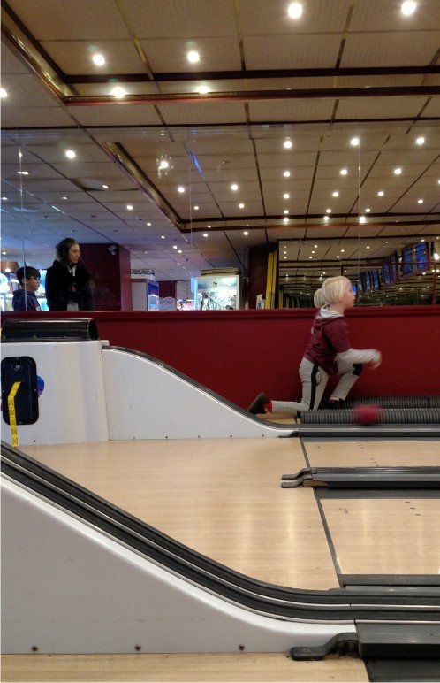 Carousel Amusements  bowling centre in the village is great when it's raining, perfect family bowling championships