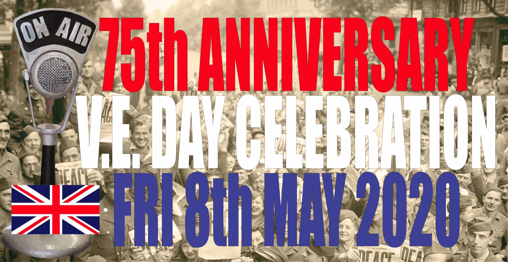 VE Day celebration at Westward Ho!