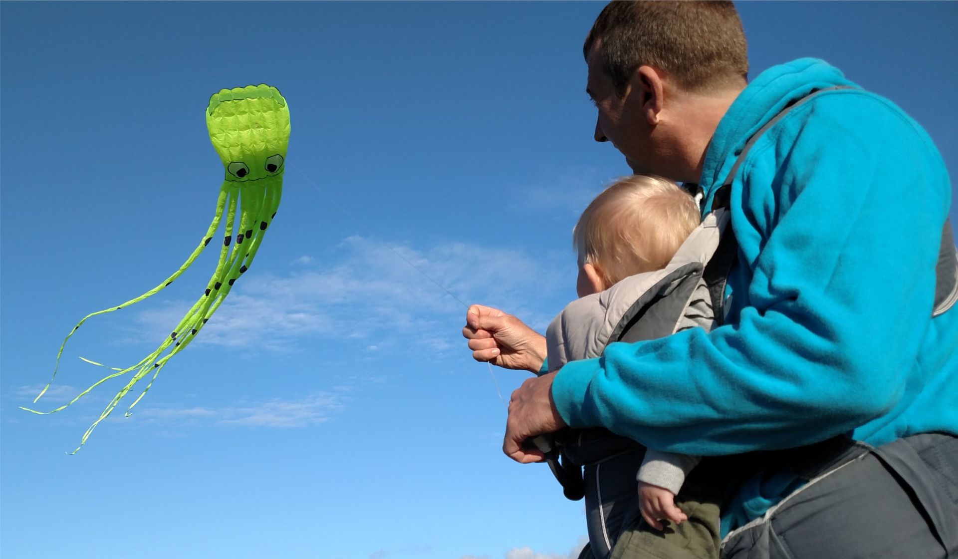 kites in the sky at the kiting festival