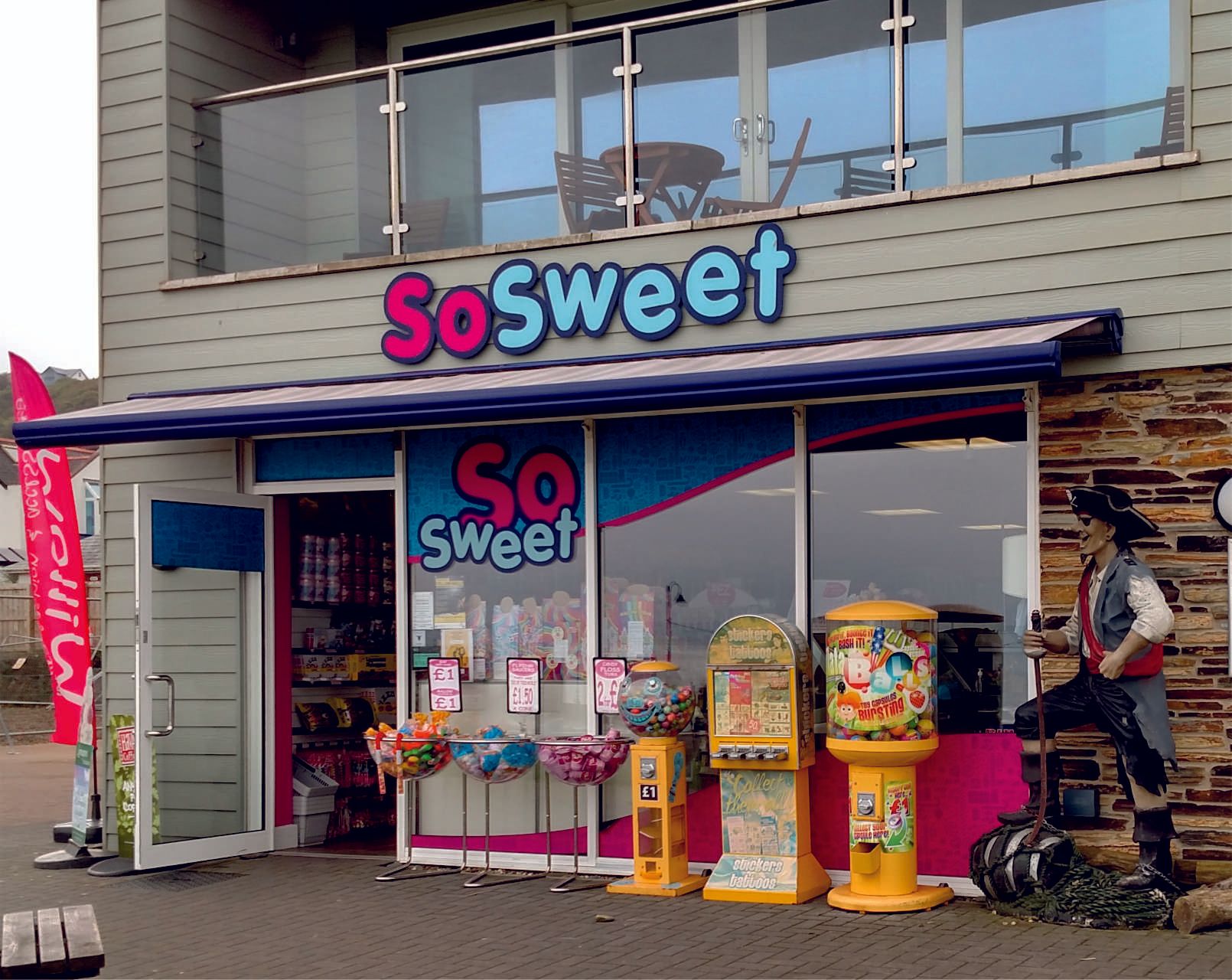 SoSweet on the village green in Westward Ho! Devon Uk