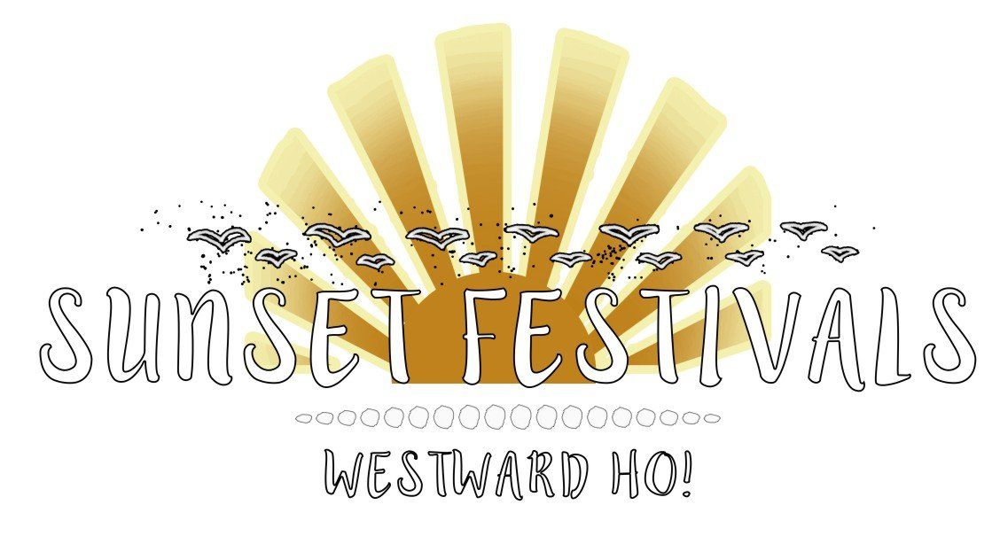Sunset Festival on Westward Ho! village green, North Devon