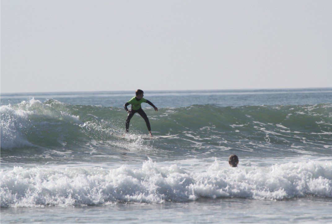Surf lesson with bigger, clean waves at Westward Ho! This is an experience not to be missed and a perfect thing to do when you visit Westward Ho!