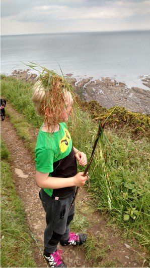 The walk is perfect for the whole family, a nice circular walk in National Trust Tors