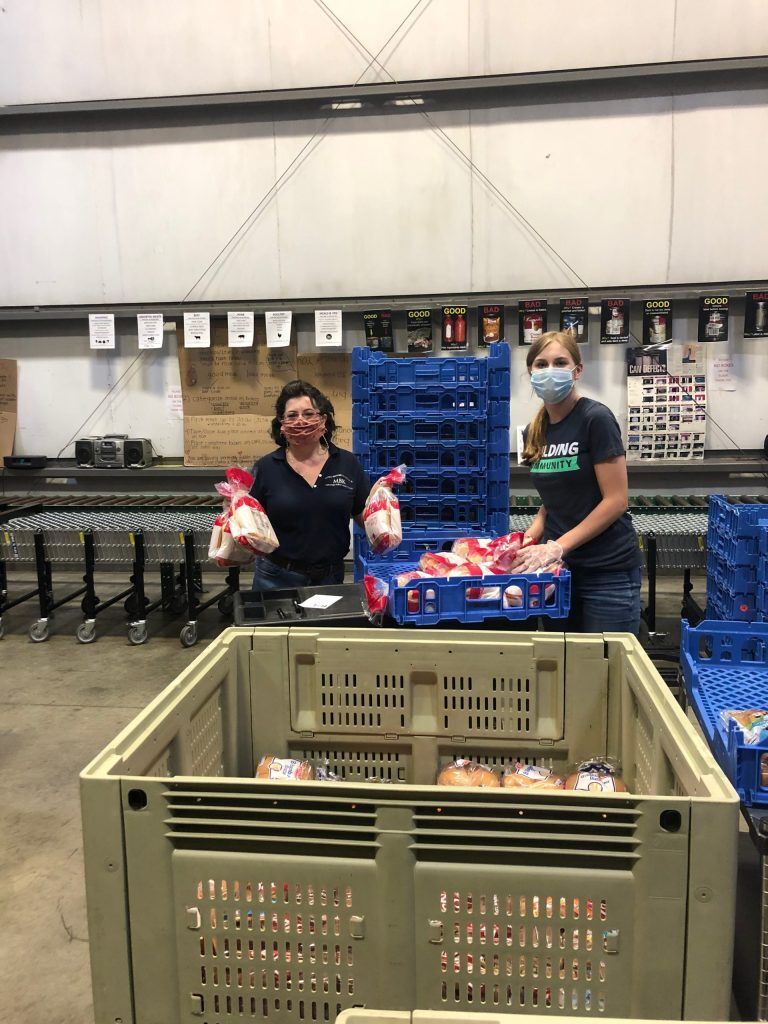 MBK Volunteers at The Food Bank of Western Mass