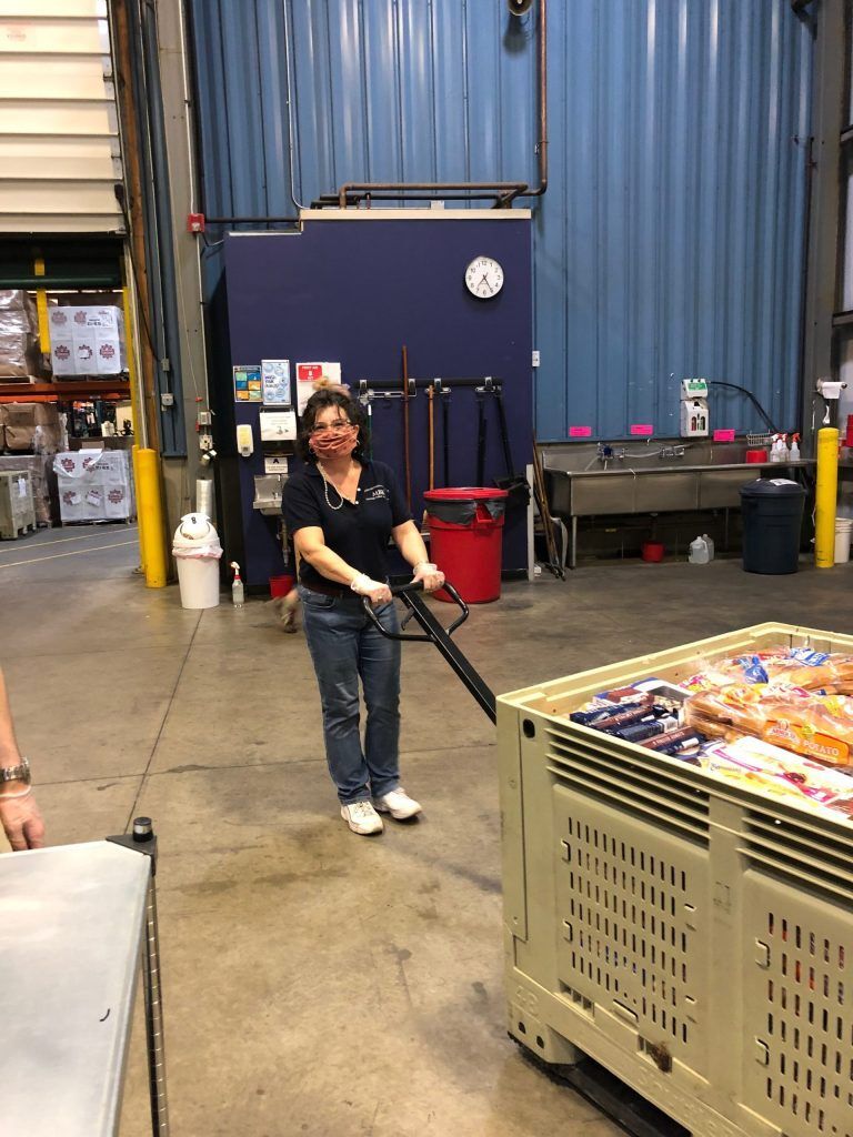 MBK Volunteers at The Food Bank of Western Mass