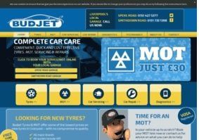 Click to visit website Budjet Tyres & Exhausts, Liverpool