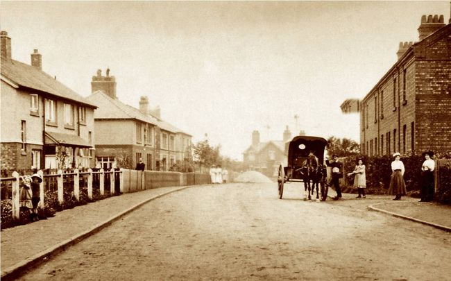 Station Road, Sutton Weaver Sutton Weaver circa 1911