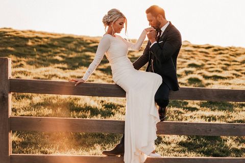 Lauren's wedding photo by Luke Middlemiss
