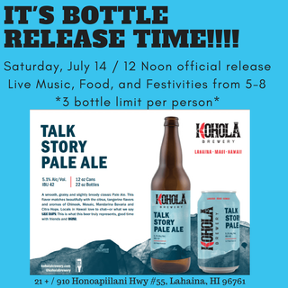 Bottle Release Talk Story