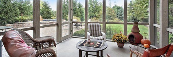 Custom patio room