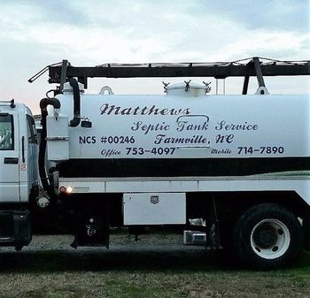 septic tank installations Washington & Farmville, NC