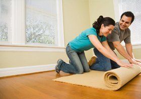 Carpet refitting service - Blackburn, Blackburn with Darwen - Fairways Carpets - Carpet Rolling
