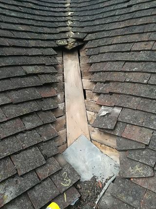 tiled roof