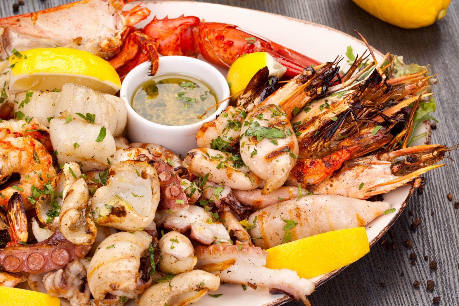 Grigliate di pesce