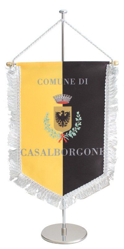 Basetta e astina in ottone cromato