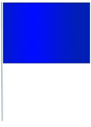 bandierina in polietilene blu