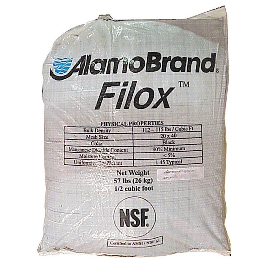 A bag of alamo brand filox is sitting on a table.