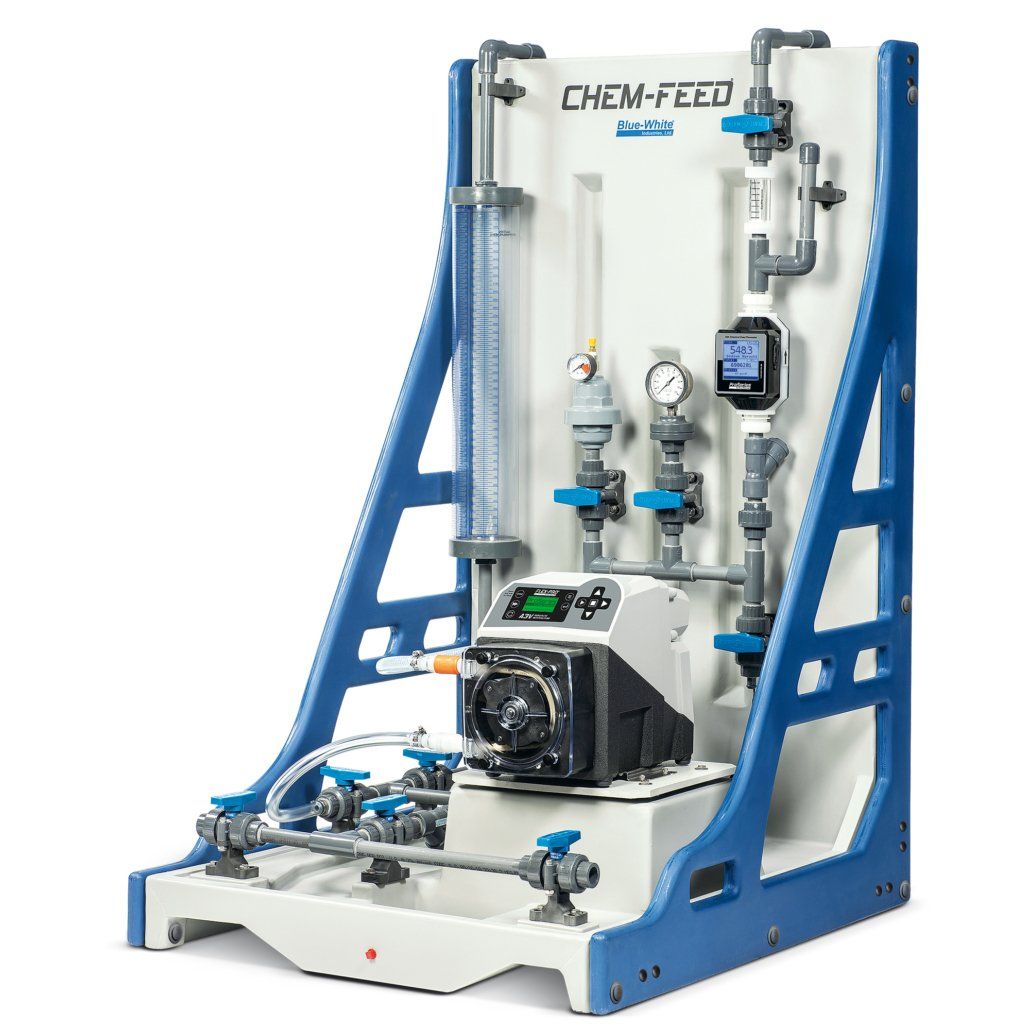 Blue-White CHEM-FEED PLASTIC SINGLE SKID