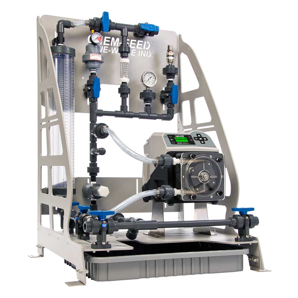 Blue-White CHEM-FEED SINGLE SKID
