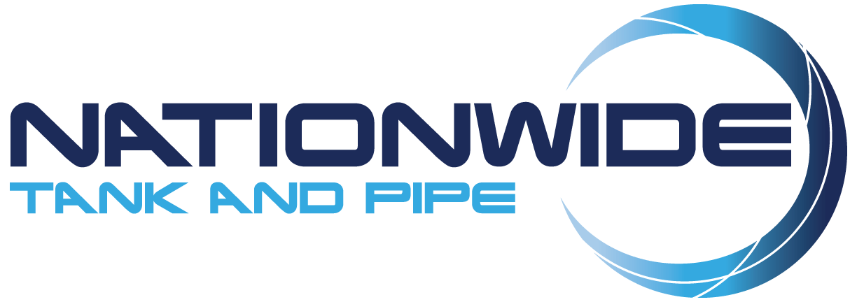 A logo for a company called nationwide tank and pipe.