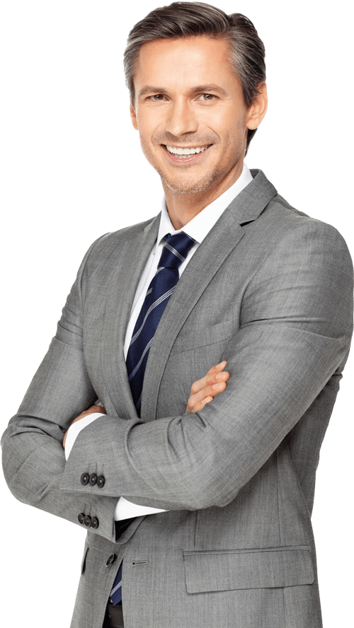 Man Wearing Suit — Merrick, NY — On Point Land Services Corporation