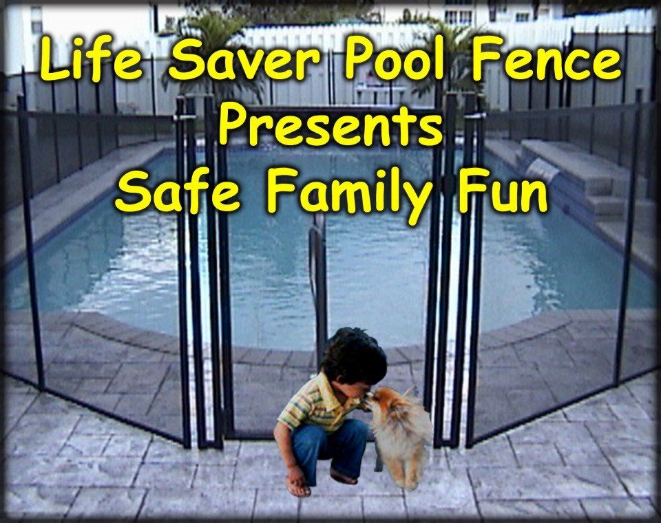 child safety pool fence