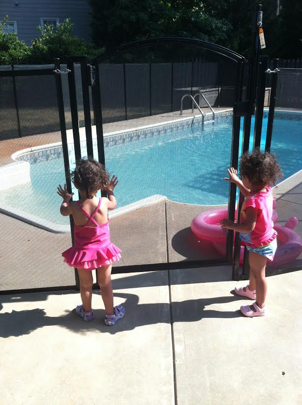 child safety pool fence