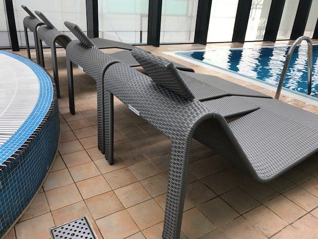 black chair