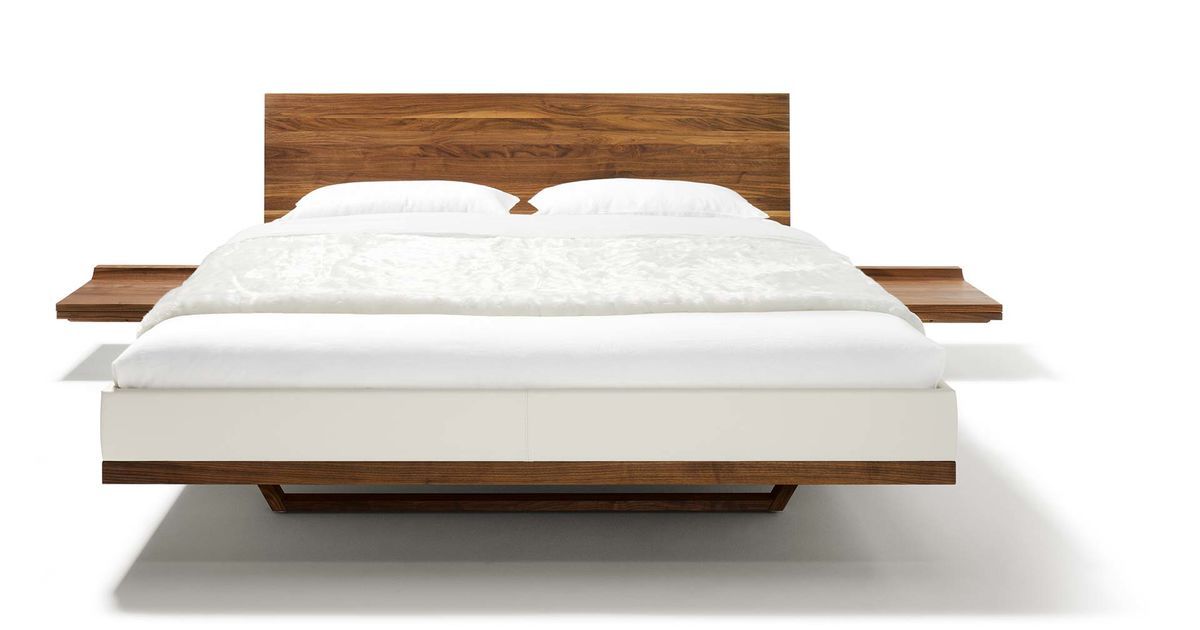 white bed