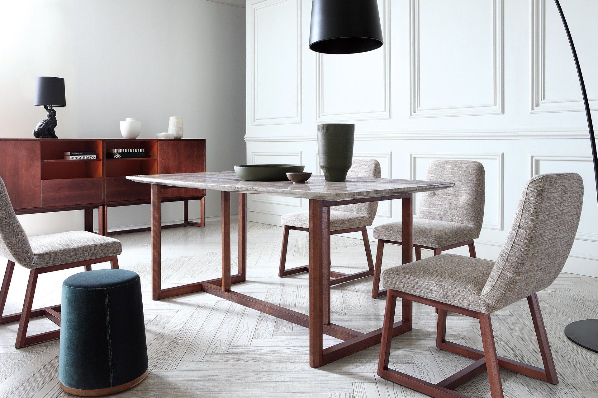 white furniture set