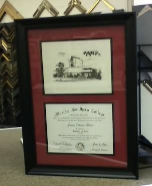 Military Award Framing Pensacola, FL