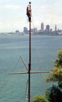 flag pole flag pole