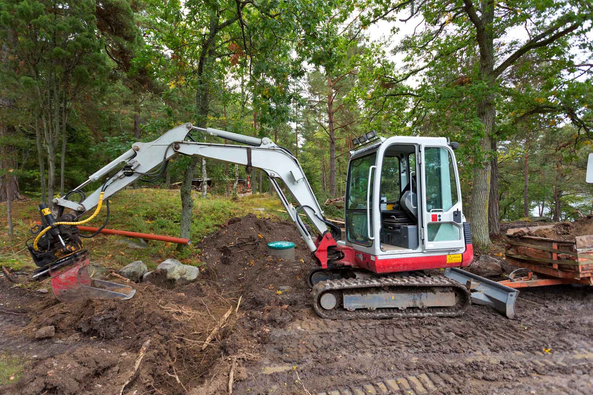 Soil Clearing For Septic Tank — Athens, MI — AAA Sanitation